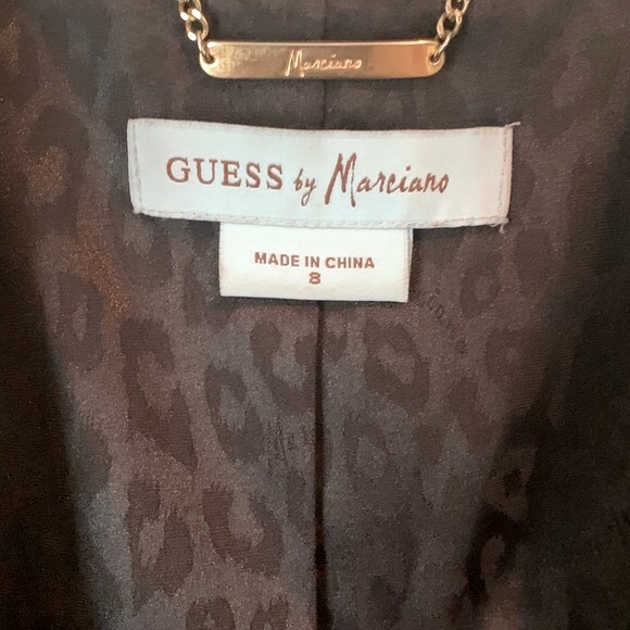 Guess by Marciano size 8 long black blazer - Picture 11 of 11